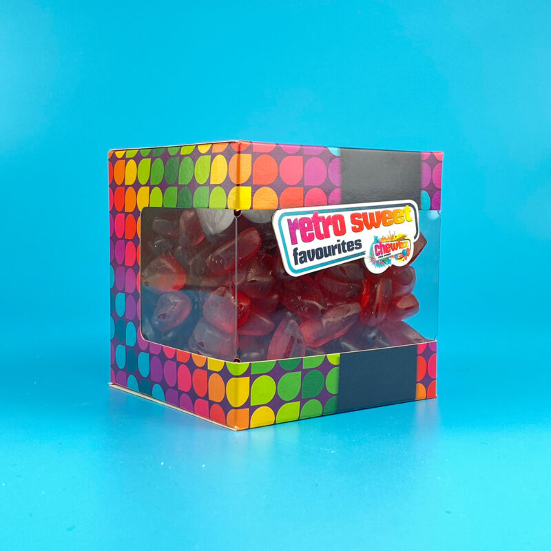 Cherry Lips Gift Cube Chewbz Retro Sweets